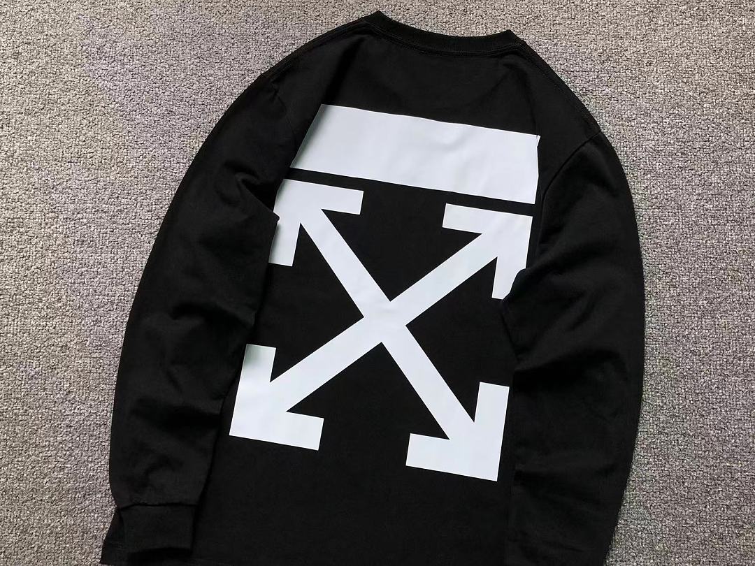 Off-White 129 OFF-WHITE LONG SLEEVED 3207302321 (Im 170Cm 60Kg I Wear Size M In The Phot) - Image 15