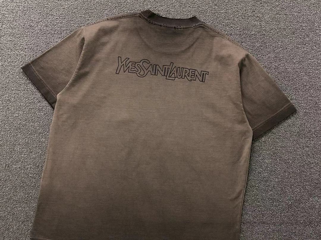 Saint Laurent 128 SA⭐⭐T ⭐⭐U⭐⭐NT T-SHIRT 42042912133 (Im 170Cm 60Kg I Wear Size 2XL In The Phot) - Image 12