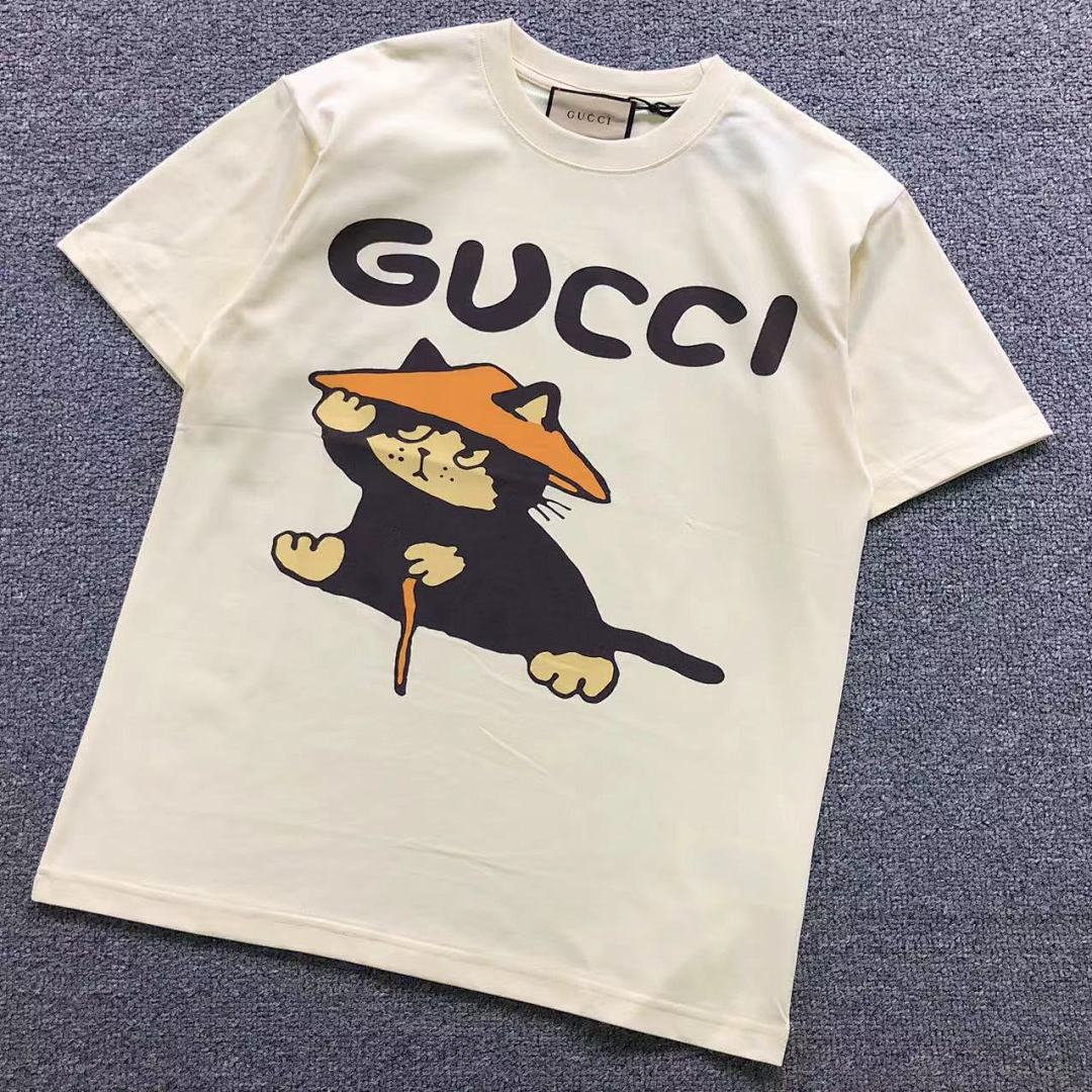 Gucci 85 G⭐C⭐I T-SHIRT 5231963101 (Im 170Cm 60Kg I Wear Size S In The Phot)