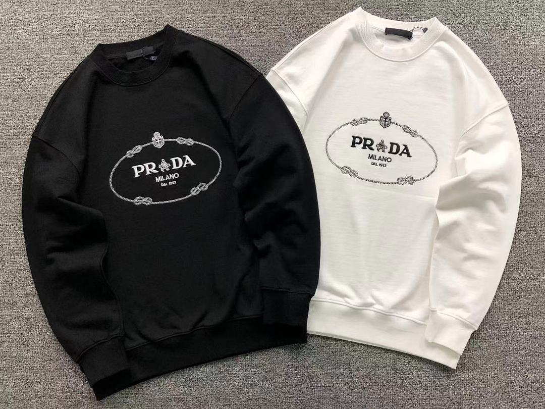 Prada 128 P⭐A⭐A HOODIE 59280681 (Im 170Cm 60Kg I Wear Size S In The Phot) - Image 5