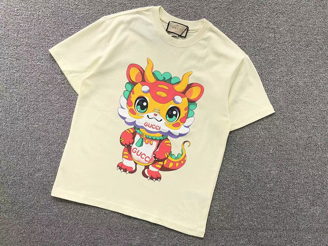 Gucci 78 G⭐C⭐I T-SHIRT 5051619101 (Im 170Cm 60Kg I Wear Size S In The Phot) - Image 7