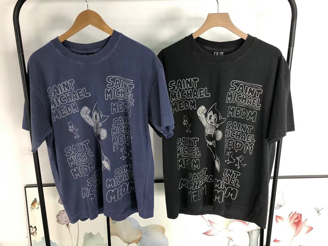 Chanel 98 SAINT MICHAEL T-SHIRT 42081406155 (Im 170Cm 60Kg I Wear Size S In The Phot) - Image 22