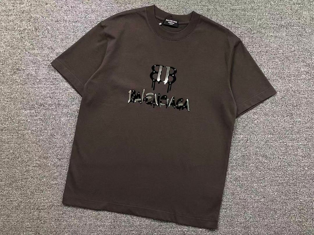 Balenciaga 115 B⭐L⭐⭐⭐IA⭐A T-SHIRT 3201300421 (Im 170Cm 60Kg I Wear Size M In The Phot) - Image 19