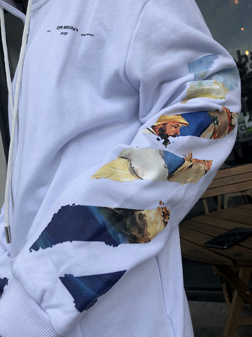 Off-White 135 OFF-WHITE (WHITE HOODIE) - Image 56