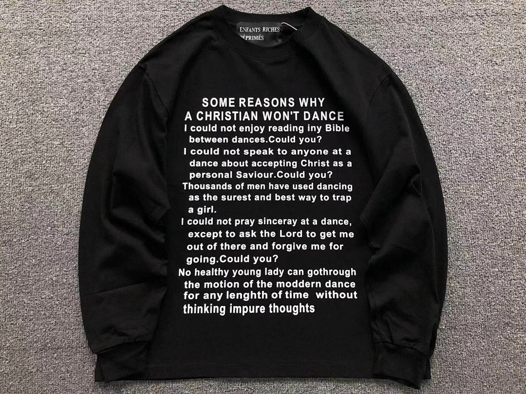 Chanel 98 ENFANTS RICHES DEPRIMES LONG SLEEVED 5211728162 (Im 170Cm 60Kg I Wear Size S In The Phot) - Image 10