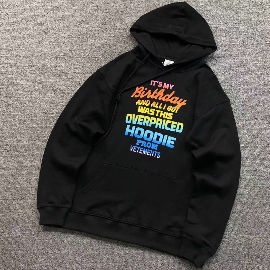 Vetements 158 VETEMENTS HOODIE 482320145 (Im 170Cm 60Kg I Wear Size S In The Phot)