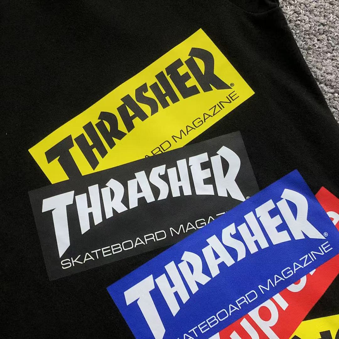 Supreme 108 S⭐⭐R⭐⭐E THRASHER LONG SLEEVED 1111050302 (Im 170Cm 60Kg I Wear Size L In The Phot) - Image 23