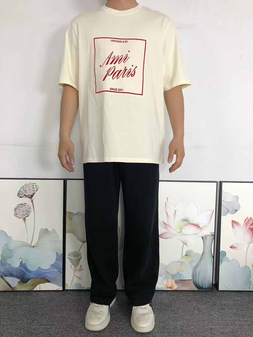 AMI 108 AMI T-SHIRT 22042020125 (Im 170Cm 60Kg I Wear Size M In The Phot) - Image 3
