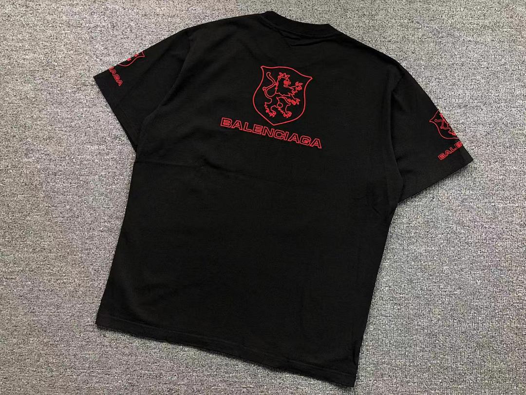 Balenciaga 115 B⭐L⭐⭐⭐IA⭐A T-SHIRT 5212211136 (Im 170Cm 60Kg I Wear Size M In The Phot) - Image 12