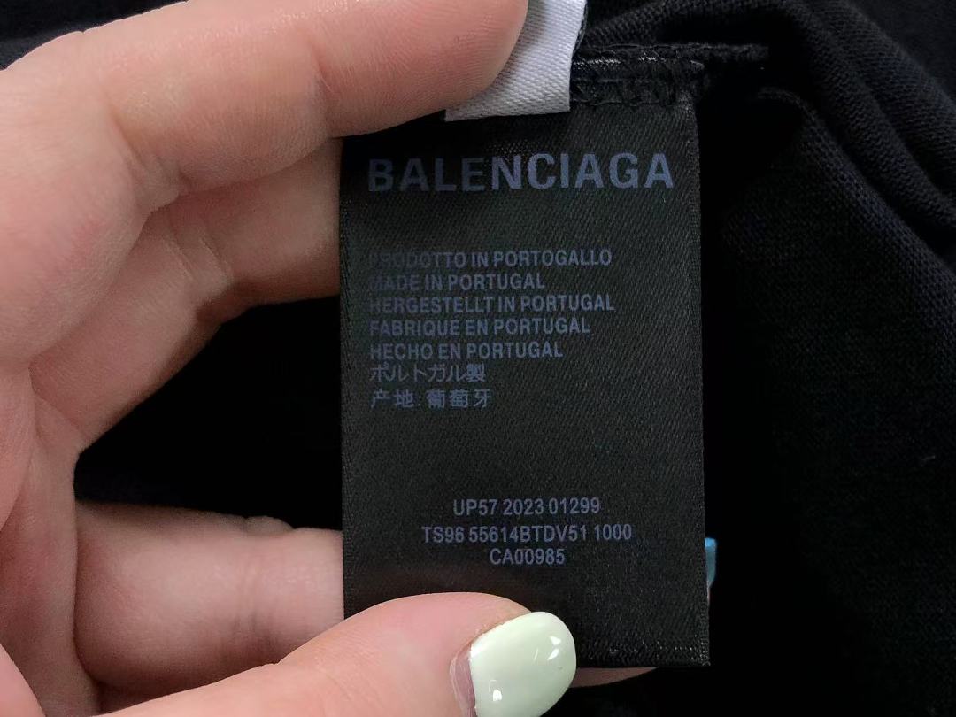 Balenciaga 148 B⭐L⭐⭐⭐IA⭐A T-SHIRT 22051219001 (Im 170Cm 60Kg I Wear Size S In The Phot) - Image 26