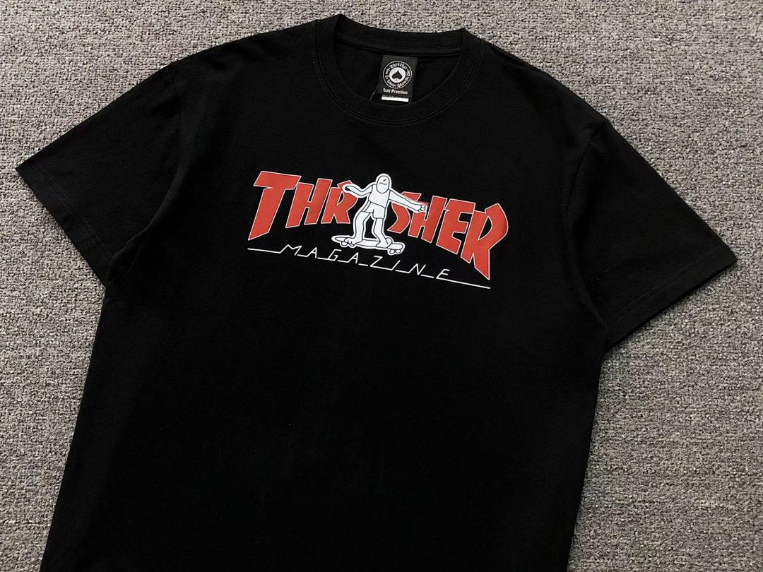 Thrasher 68 THRASHER T-SHIRT 41060923121 (Im 170Cm 60Kg I Wear Size M In The Phot) - Image 9