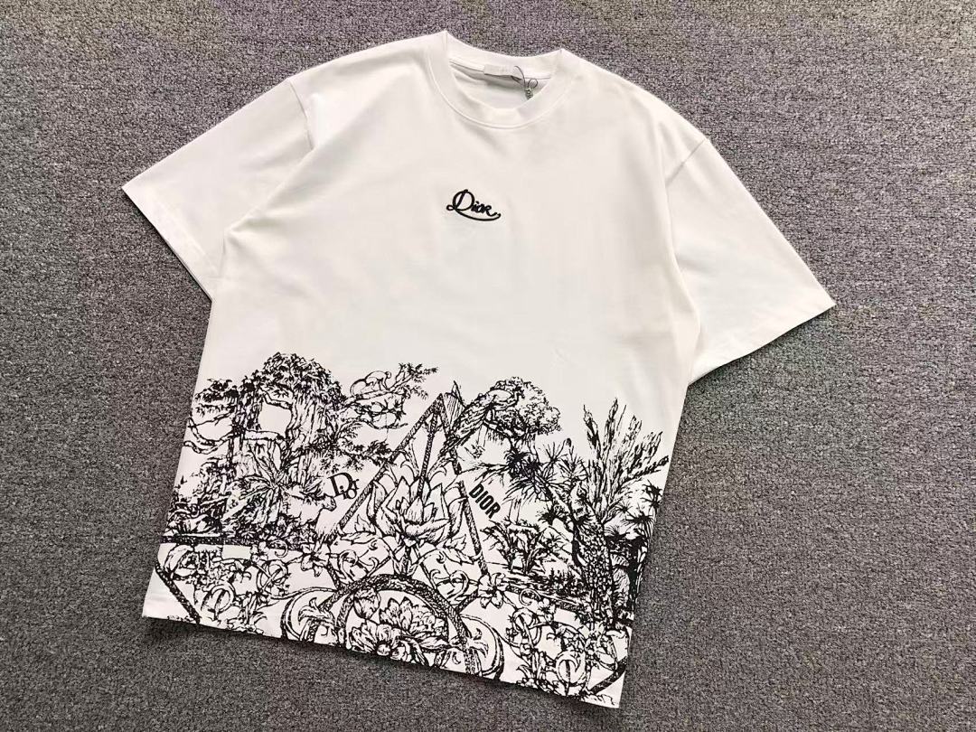 Dior 115 D⭐O⭐ T-SHIRT 3203120120 (Im 170Cm 60Kg I Wear Size L In The Phot) - Image 7