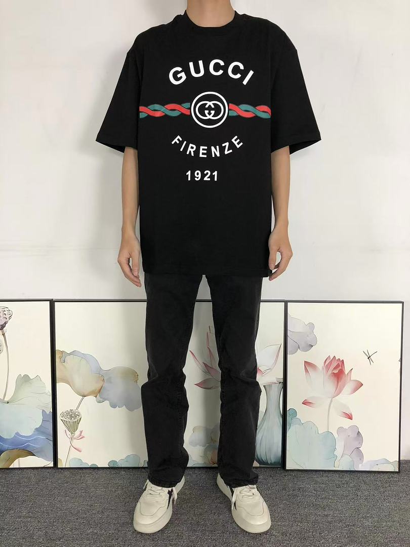 Gucci 135 G⭐C⭐I T-SHIRT 22050701125 (Im 170Cm 60Kg I Wear Size S In The Phot) - Image 3
