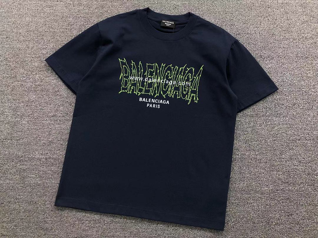 Balenciaga 115 B⭐L⭐⭐⭐IA⭐A T-SHIRT 31152021 (Im 170Cm 57Kg I Wear Size M In The Phot) - Image 9