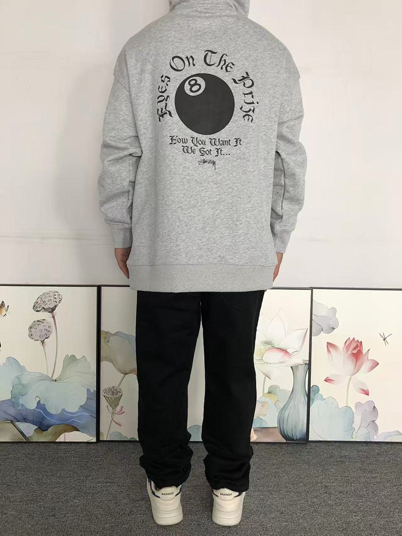 Stussy 135 STUSSY HOODIE 3109131321 (Im 170Cm 60Kg I Wear Size L In The Phot) - Image 4