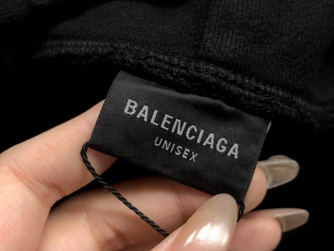 Balenciaga 225 B⭐L⭐⭐⭐IA⭐A HOODIE 5101185136 (Im 170Cm 60Kg I Wear Size S In The Phot) - Image 25