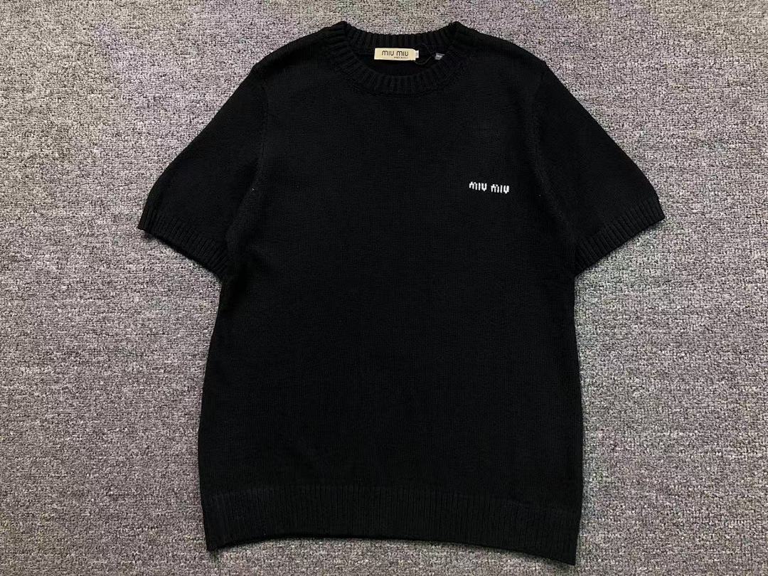 Miu Miu 115 M⭐U T-SHIRT 11082506140 (Im 170Cm 55Kg I Wear Size M In The Phot) - Image 17
