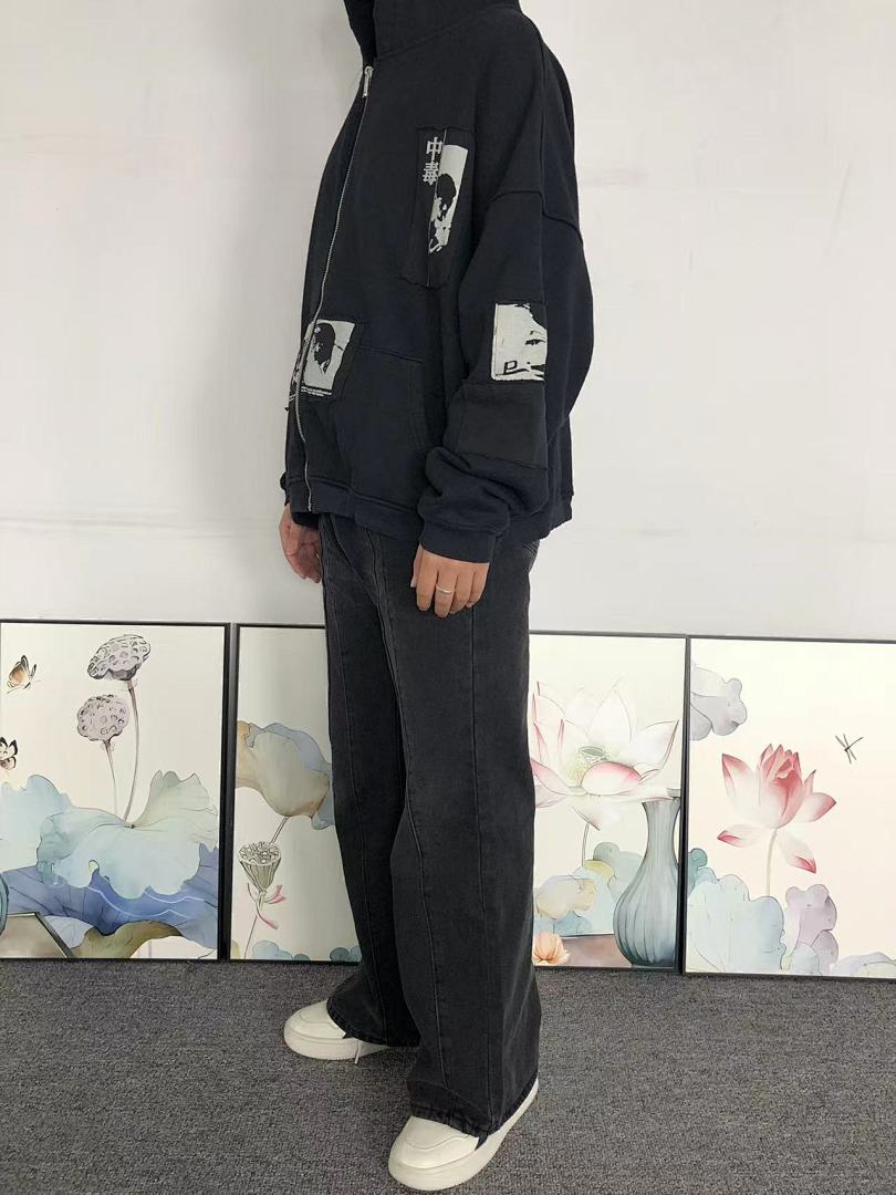 Chanel 208 ENFANTS RICHES DEPRIMES HOODIE 5102716136 (Im 170Cm 60Kg I Wear Size S In The Phot) - Image 4