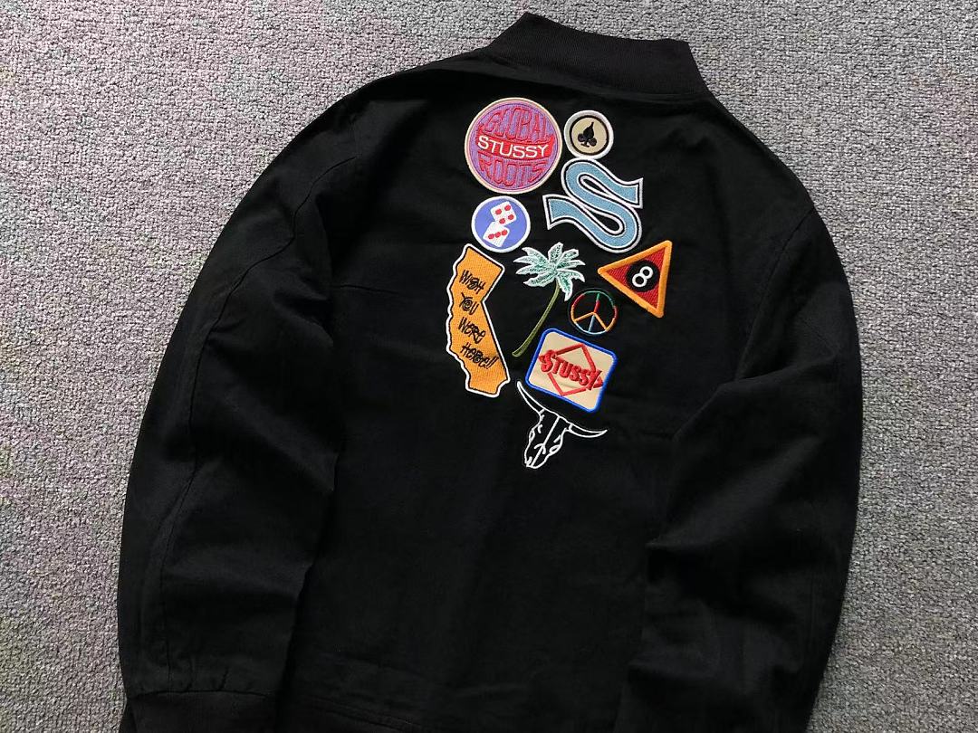 Stussy 225 STUSSY JACKET 42083114001 (Im 170Cm 60Kg I Wear Size S In The Phot) - Image 7