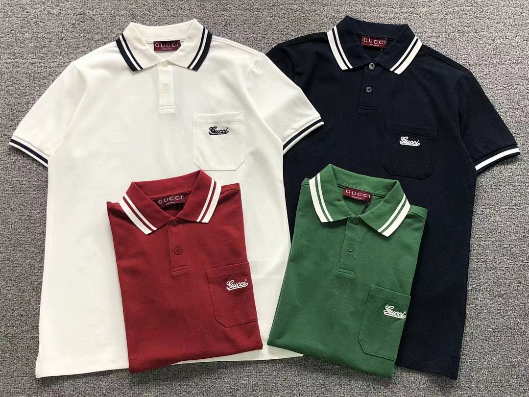 Gucci 135 G⭐C⭐I POLO 571920106 (Im 170Cm 60Kg I Wear Size M In The Phot) - Image 5