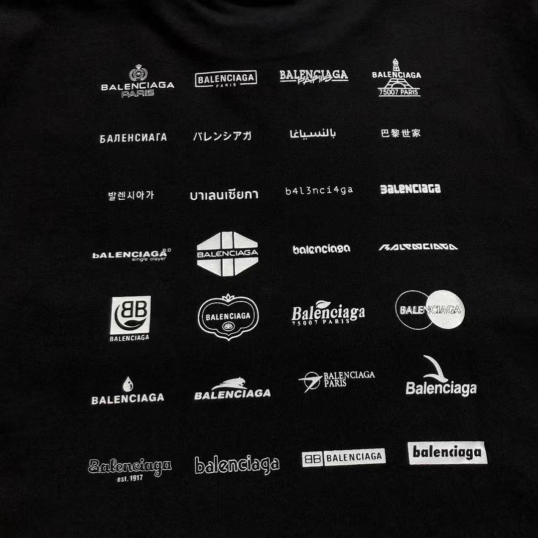 Balenciaga 125 B⭐L⭐⭐⭐IA⭐A T-SHIRT 42042406163 (Im 170Cm 60Kg I Wear Size XS In The Phot) - Image 12