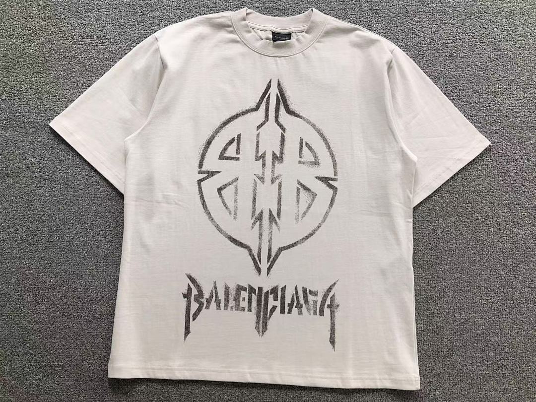 Balenciaga 135 B⭐L⭐⭐⭐IA⭐A T-SHIRT 42041309163 (Im 170Cm 60Kg I Wear Size XS In The Phot) - Image 5