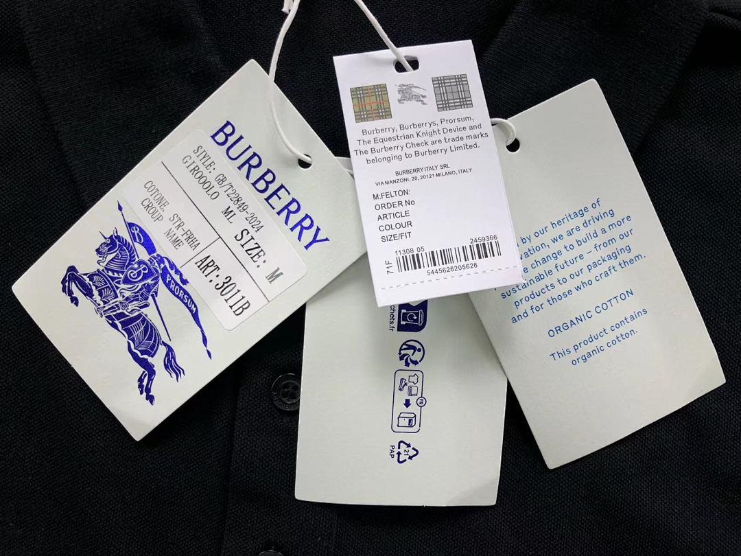 Burberry 135 B⭐R⭐E⭐RY POLO 3107070121 (Im 170Cm 60Kg I Wear Size M In The Phot) - Image 17