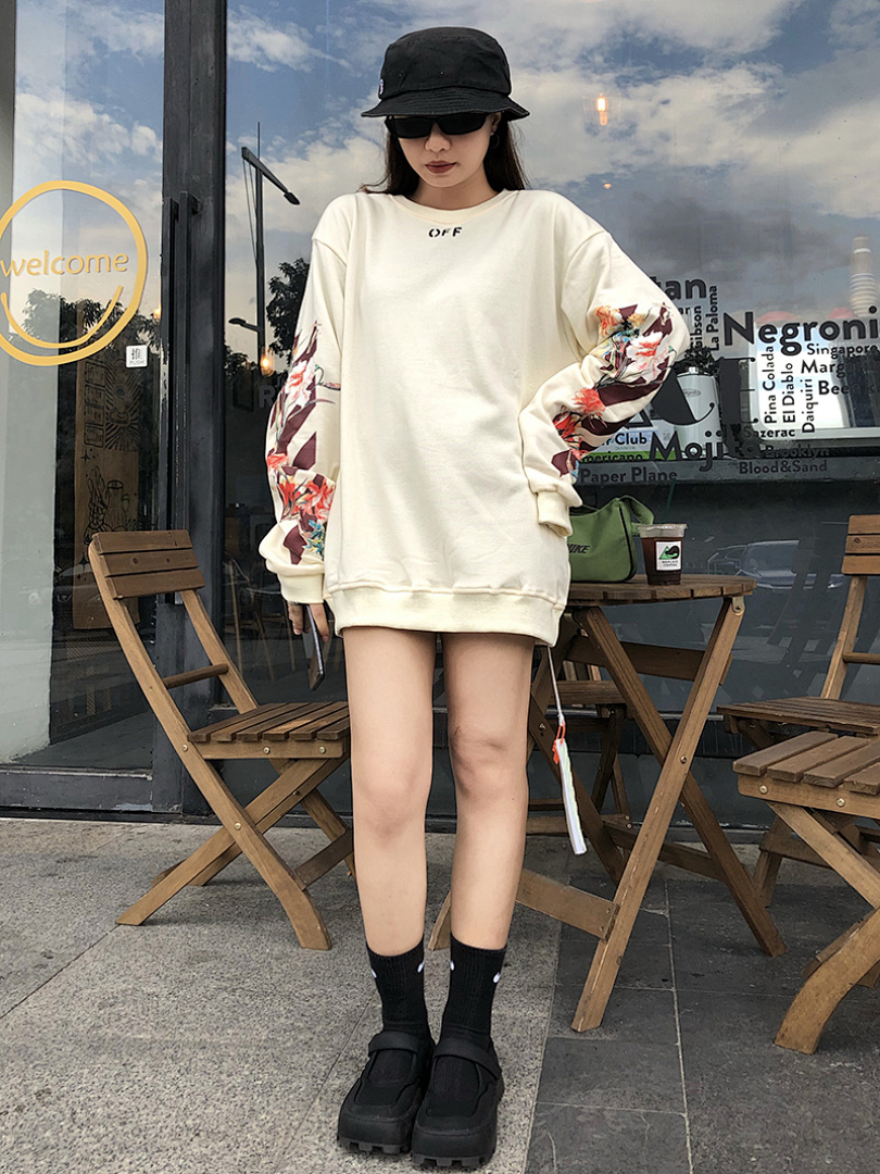 Off-White 119 OFF-WHITE (WHITE HOODIE) - Image 43