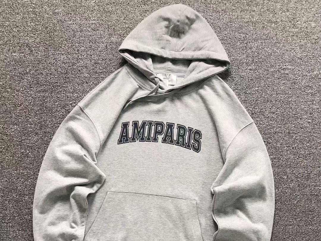 AMI 158 AMI HOODIE 3208164017 (Im 170Cm 60Kg I Wear Size M In The Phot) - Image 8