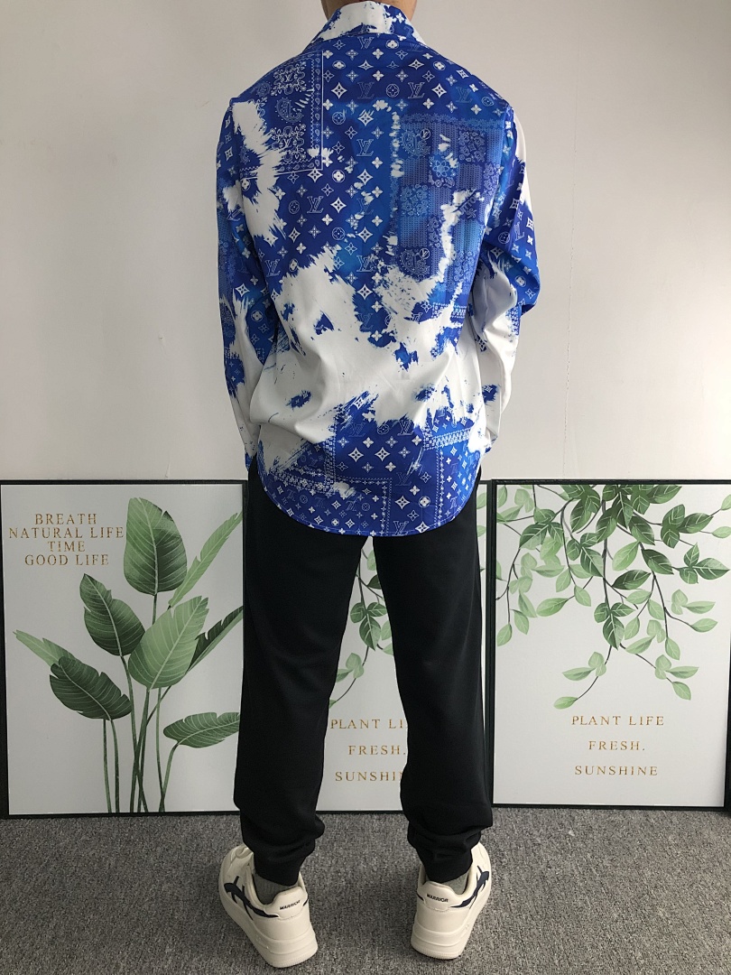 Louis Vuitton 116 L⭐ SHIRT 211050639 (Im 170Cm 55Kg I Wear Size L In The Phot) - Image 4