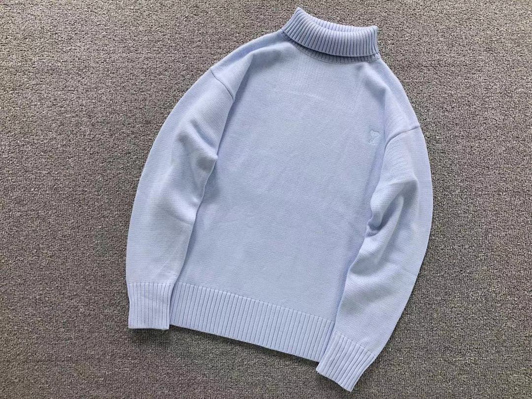 AMI 115 AMI SWEATER 510180388 (Im 170Cm 60Kg I Wear Size S In The Phot) - Image 11