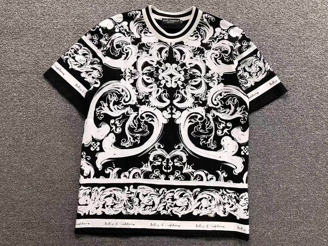 Dolce & Gabbana 185 D⭐LC⭐ GA⭐⭐A⭐A T-SHIRT 22041536125 (Im 170Cm 60Kg I Wear Size 48 In The Phot) - Image 11