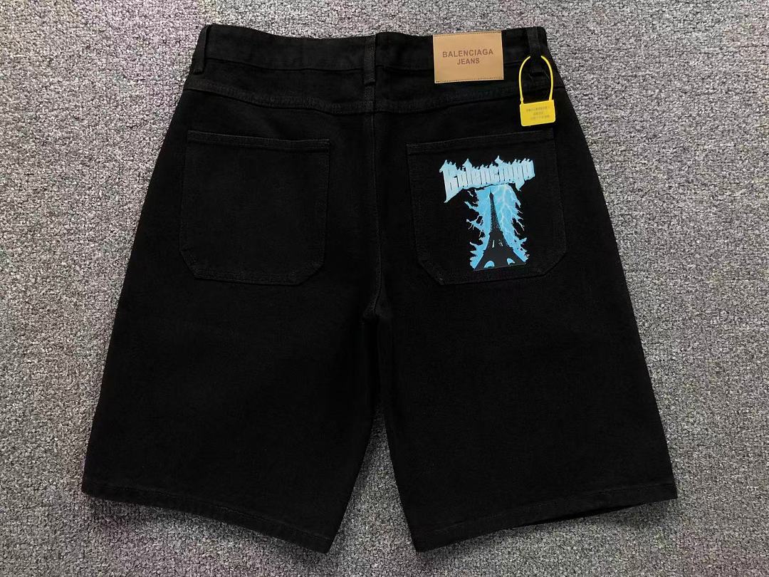 Balenciaga 185 B⭐L⭐⭐⭐IA⭐A SHORTS 3207110417 (Im 170Cm 60Kg I Wear Size L In The Phot) - Image 5