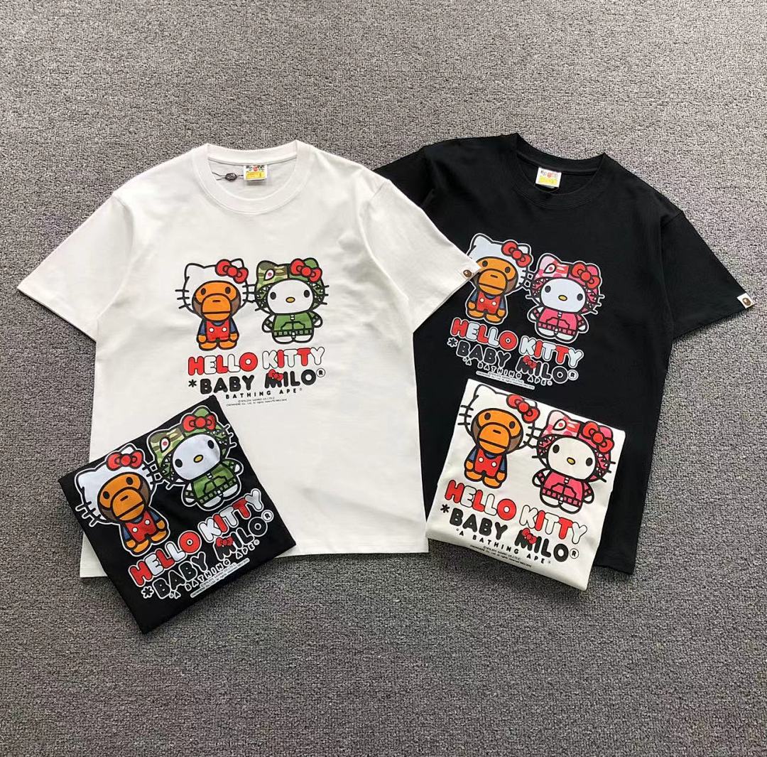 Bape 85 BAPE T-SHIRT 4104240398 (Im 170Cm 60Kg I Wear Size S In The Phot)