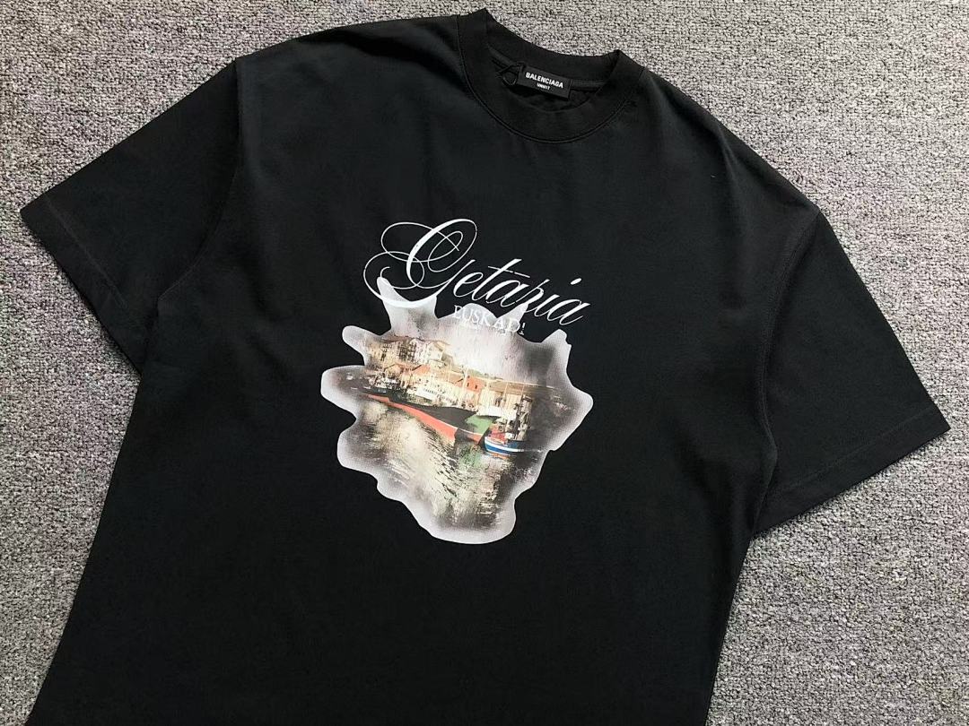 Balenciaga 115 B⭐L⭐⭐⭐IA⭐A T-SHIRT - Image 5