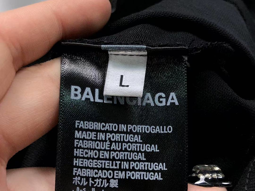 Balenciaga 88 B⭐L⭐⭐⭐IA⭐A T-SHIRT 22013003170 (Im 170Cm 60Kg I Wear Size L In The Phot) - Image 22