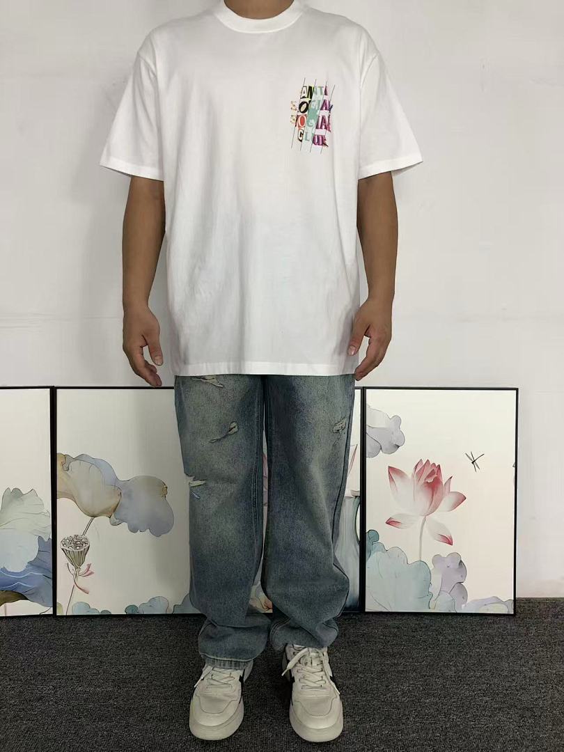 Christian Louboutin 85 ANTI SOCIAL CLUB T-SHIRT 1109290202 (Im 170Cm 60Kg I Wear Size L In The Phot) - Image 3