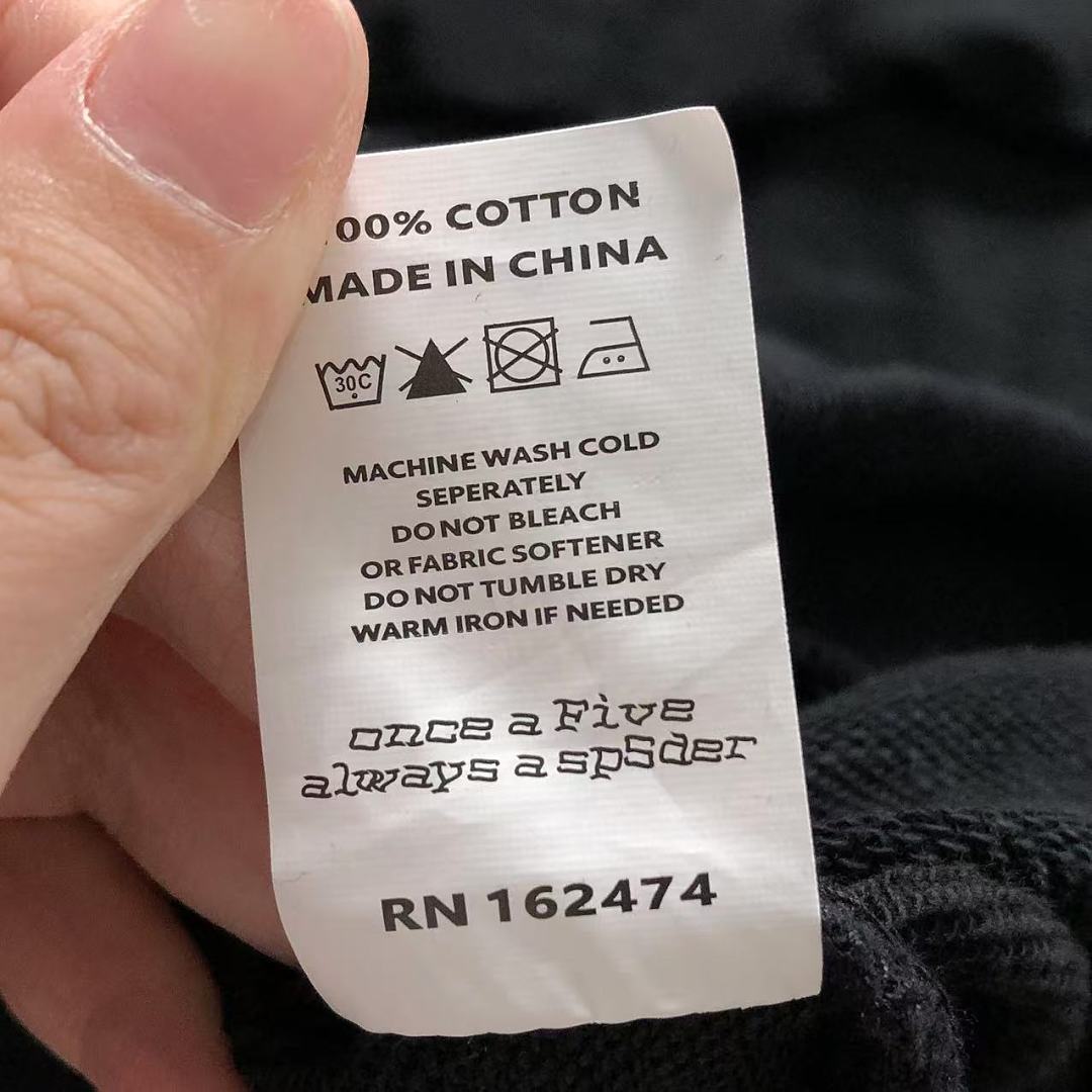 Sp5der 185 SP5DER HOODIE 22081317125 (Im 170Cm 60Kg I Wear Size M In The Phot) - Image 24