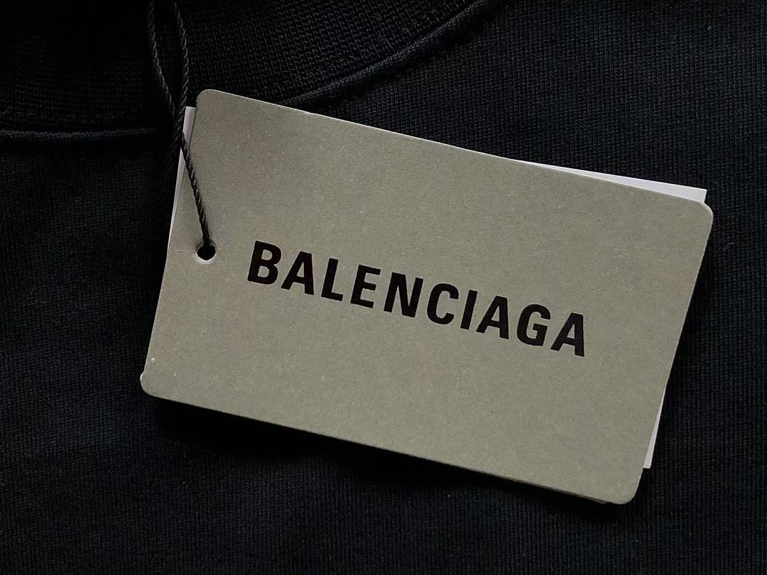 Balenciaga 118 B⭐L⭐⭐⭐IA⭐A T-SHIRT 42050406156 (Im 170Cm 60Kg I Wear Size 1 In The Phot) - Image 12