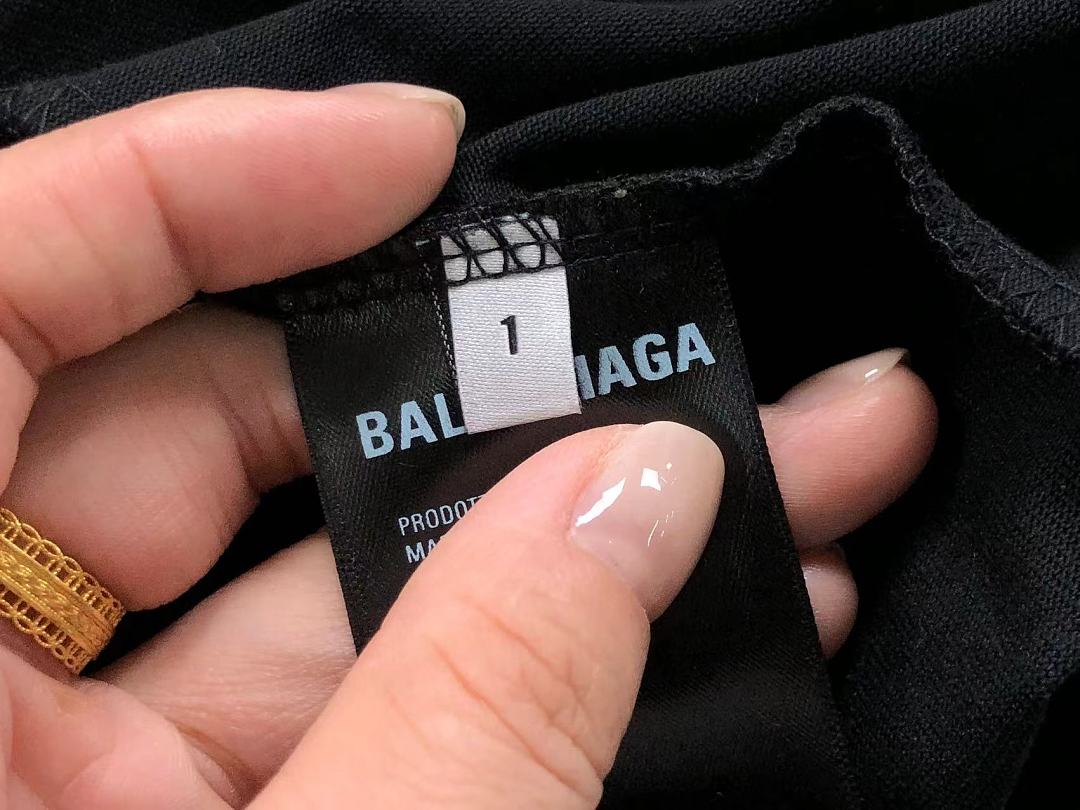 Balenciaga 118 B⭐L⭐⭐⭐IA⭐A T-SHIRT 42051511156 (Im 170Cm 60Kg I Wear Size 1 In The Phot) - Image 20