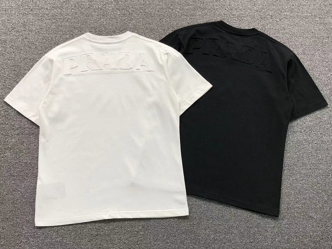 Prada 115 P⭐A⭐A T-SHIRT 3103234320 (Im 170Cm 60Kg I Wear Size S In The Phot) - Image 5