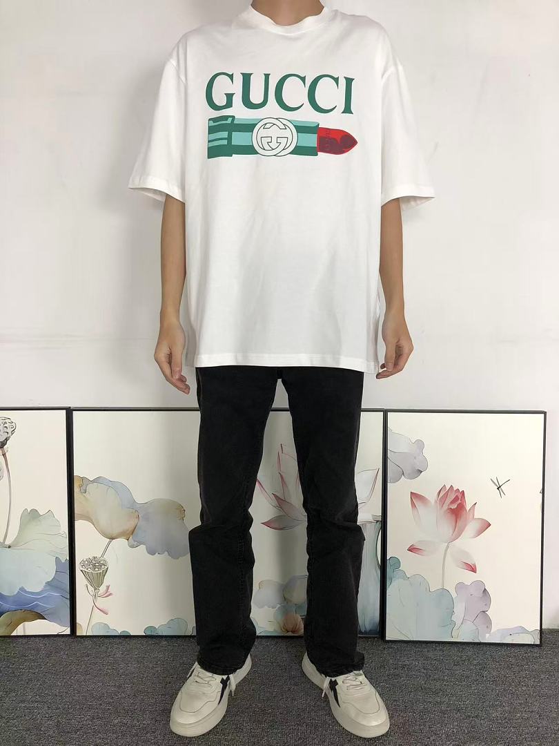 Gucci 135 G⭐C⭐I T-SHIRT 22050716125 (Im 170Cm 60Kg I Wear Size S In The Phot) - Image 3