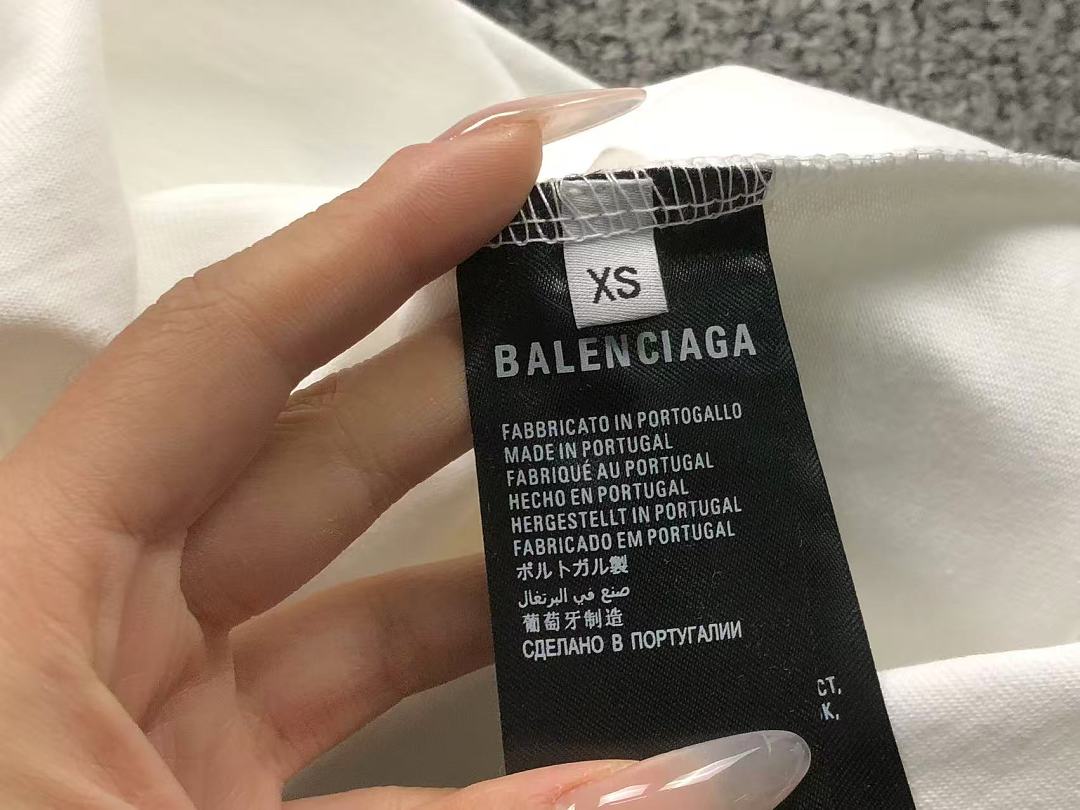 Balenciaga 125 B⭐L⭐⭐⭐IA⭐A T-SHIRT 42042410163 (Im 170Cm 60Kg I Wear Size XS In The Phot) - Image 18