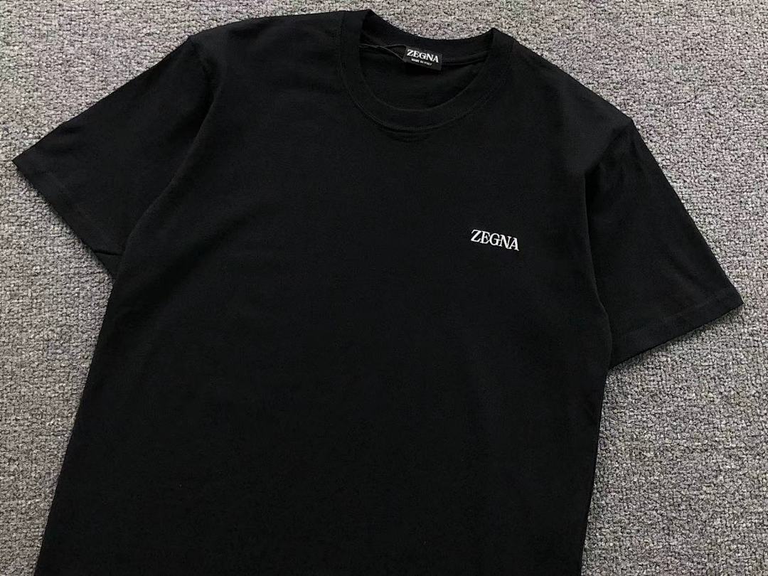 Unbranded 85 ERMENEGILDO ZEGNA T-SHIRT 219222501 (Im 170Cm 60Kg I Wear Size M In The Phot) - Image 9