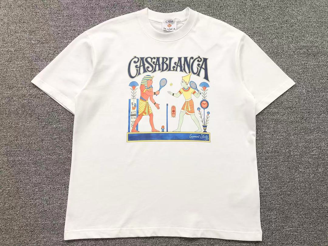 Casablanca 105 CASABLANCA T-SHIRT 52062601127 (Im 170Cm 60Kg I Wear Size L In The Phot) - Image 24