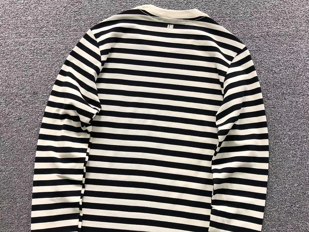 AMI 129 AMI LONG SLEEVED 3209031217 (Im 170Cm 60Kg I Wear Size S In The Phot) - Image 14