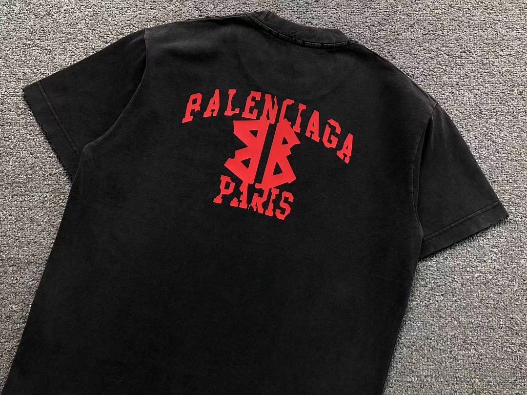Balenciaga 128 B⭐L⭐⭐⭐IA⭐A T-SHIRT 3204181221 (Im 170Cm 60Kg I Wear Size L In The Phot) - Image 15
