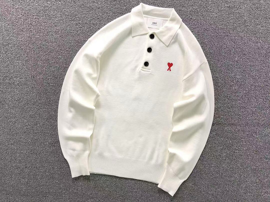 AMI 168 AMI SWEATER 21101112125 (Im 170Cm 60Kg I Wear Size M In The Phot) - Image 11