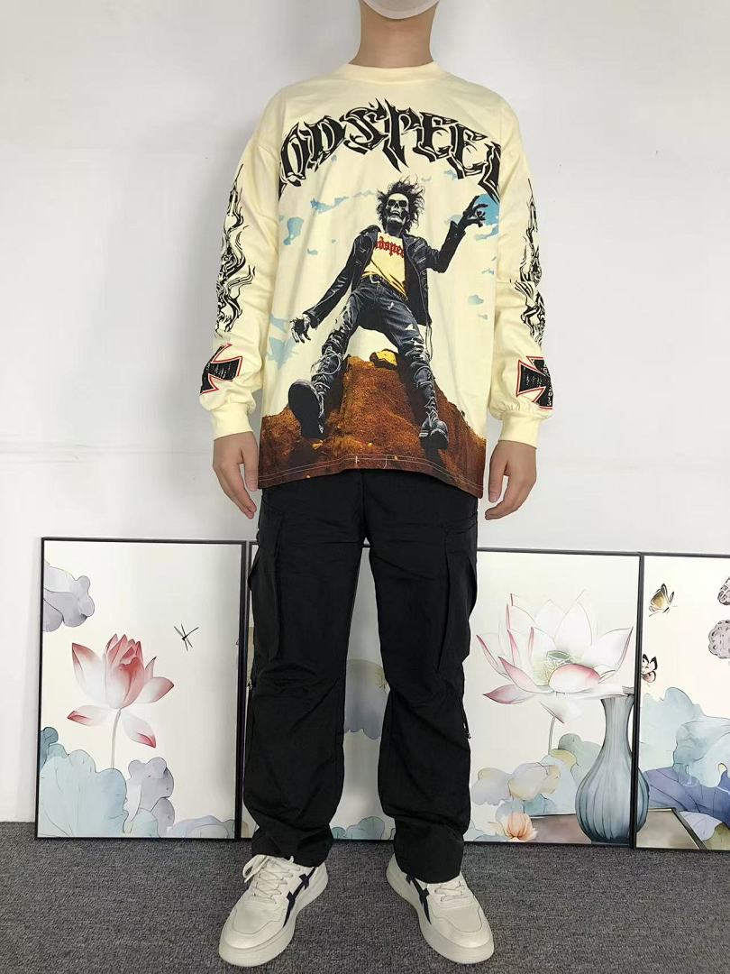 Godspeed 128 GO⭐S⭐E⭐D LONG SLEEVED 4105073917 (Im 170Cm 60Kg I Wear Size S In The Phot) - Image 3