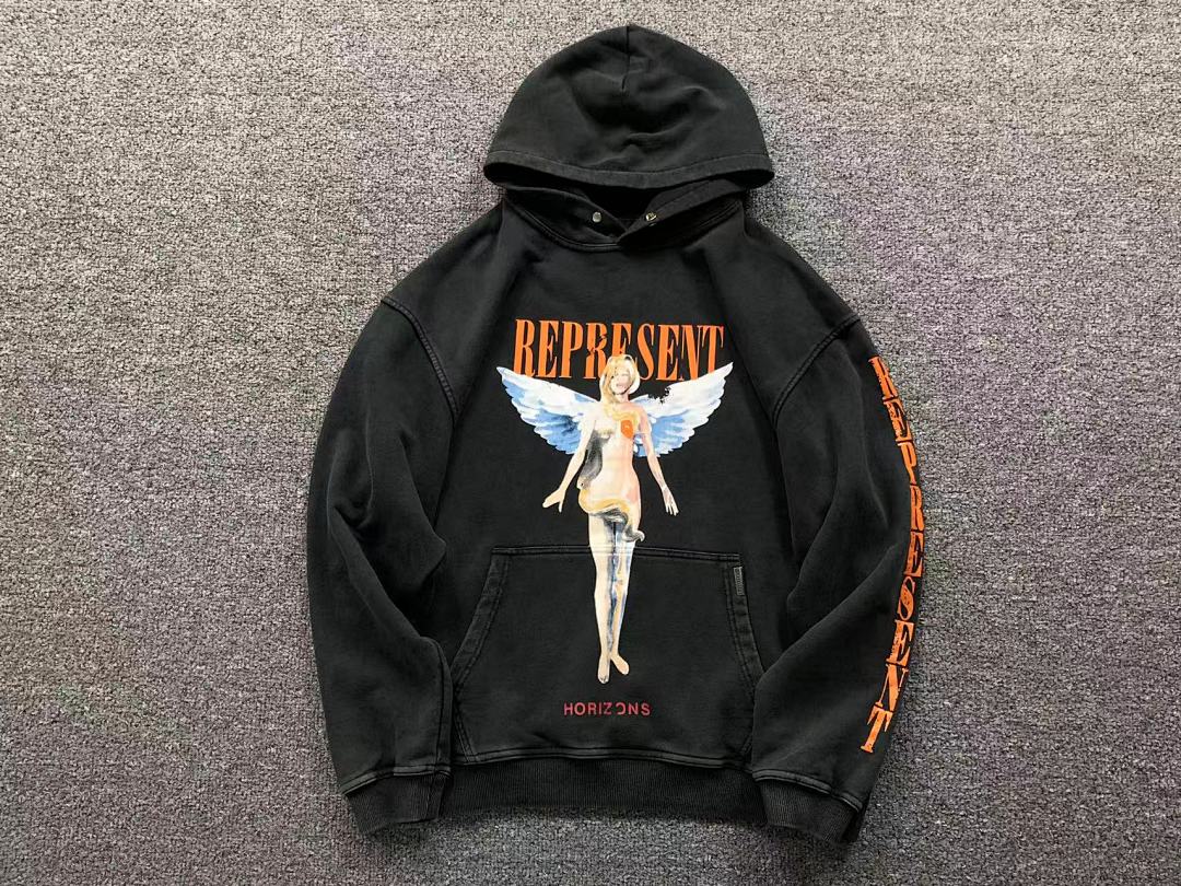 Represent 135 REPRESENT HOODIE 510032991 (Im 170Cm 60Kg I Wear Size S In The Phot) - Image 6